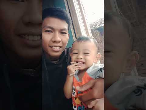 bocil baru bangun tidur main sama ayah