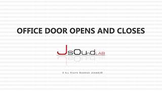 Office Door Opens and Closes | Sound Effects | Doors Effects | Domestic Sounds | Office Sounds