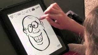 Face Doodle iPad app screenshot 1