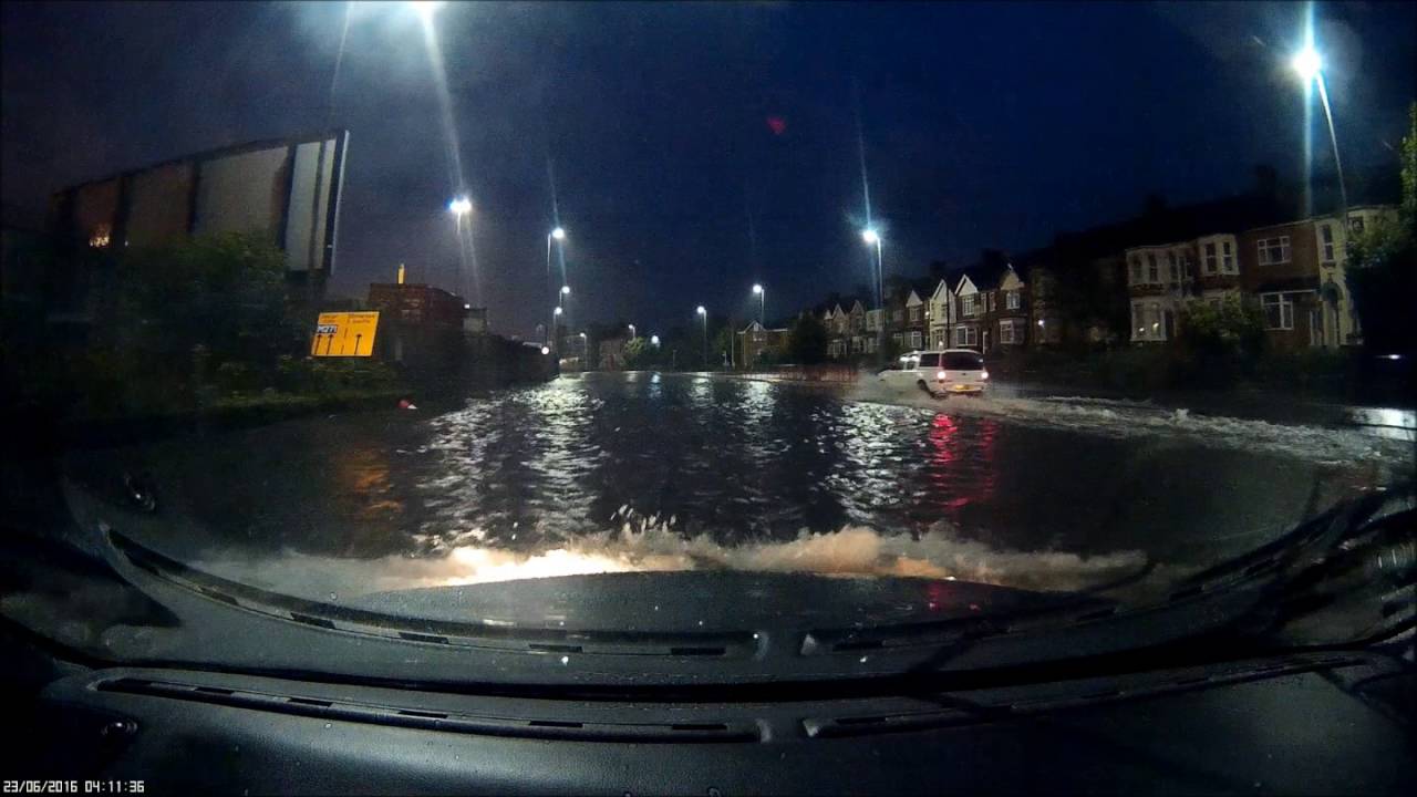 Southampton Millbrook floods 23.06.16 YouTube