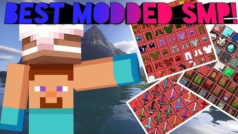 BEST MODDED SMP! - 1.18+ Modded Tools, Armor, Weapons // No Permission Required