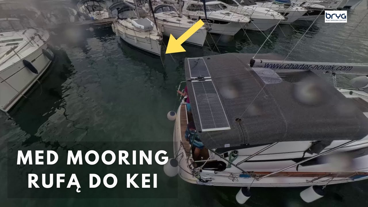 Med Mooring: rufa do kei w Chorwacji (krok po kroku)