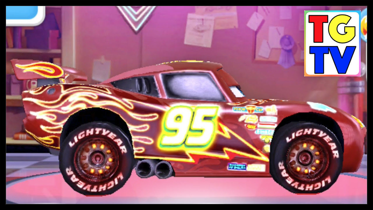 cars fast as lightning Update New Cars Lightning McQueen NEON Unlocked vs Holley (Yokoza Track) Fast as Lightning NEON RACING!