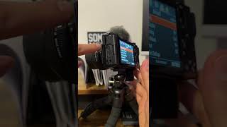How to connect Sony ZV E10 to external Mic and eliminating static noise #externalmic #sony