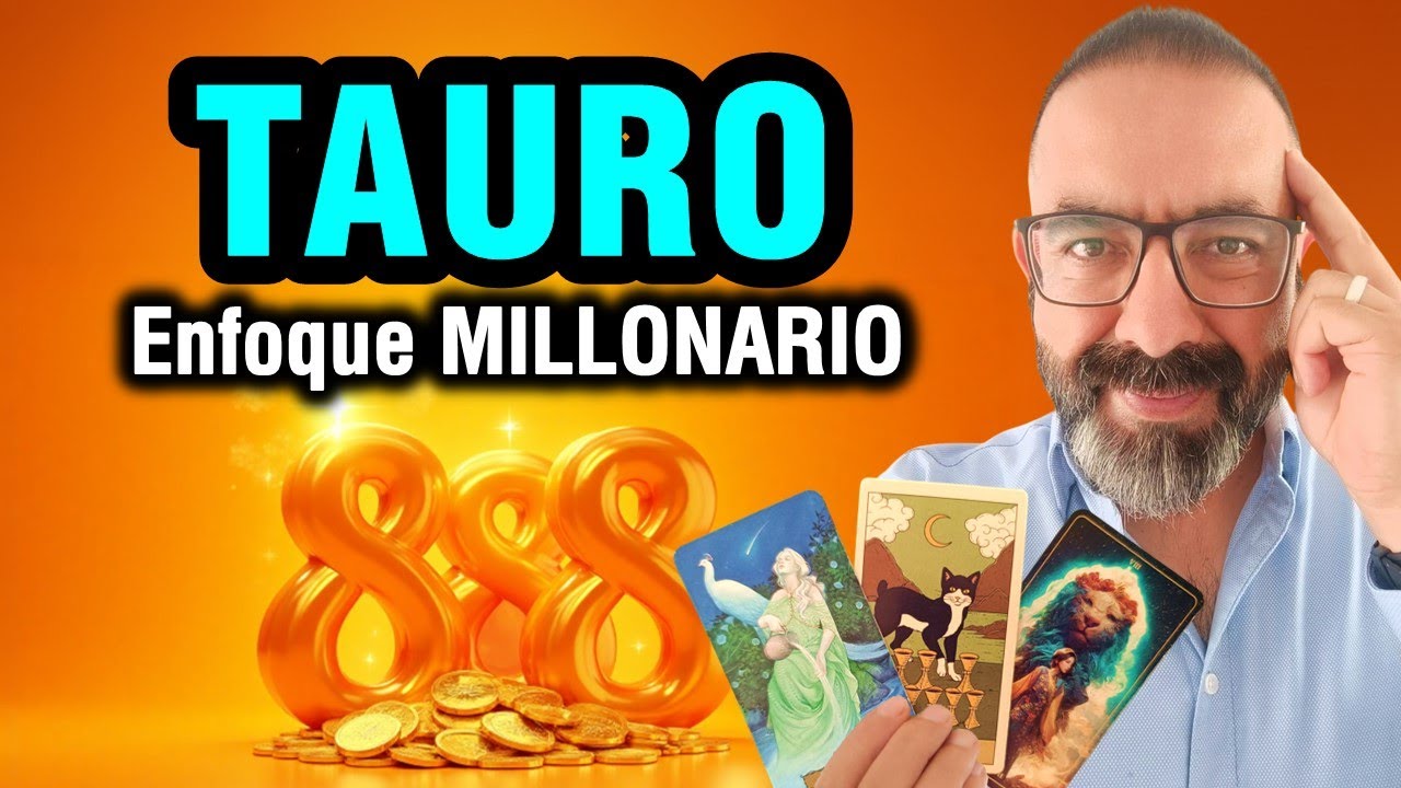 Tauro ♉️ RIQUEZA canalizada 💰888🌈 DIOS te escuchó 🔮 TAROT dinero hoy ...