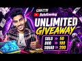 365days giveaway series day82 unlimited giveaway Balugaming is live telugu #freefire #gaming