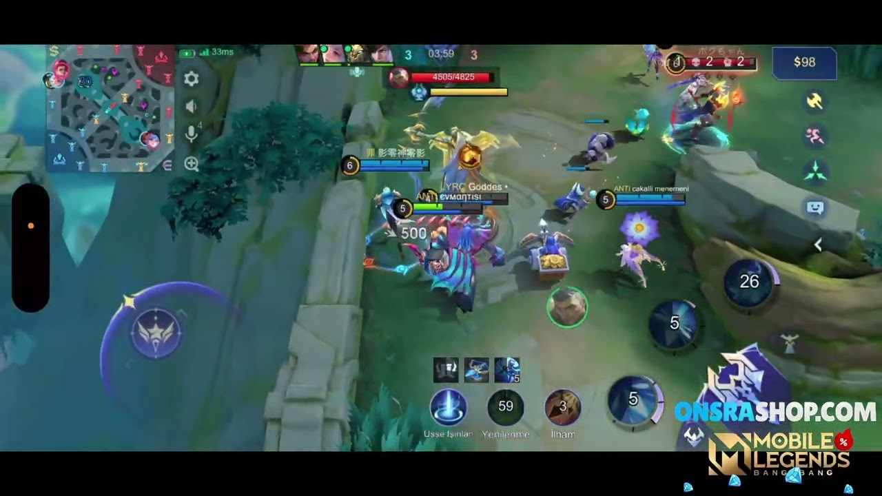 MLBB OYNUYORUZ EDİTÖRÜM EDİTLİYOR. 2 (BAYRAK ATTIK)