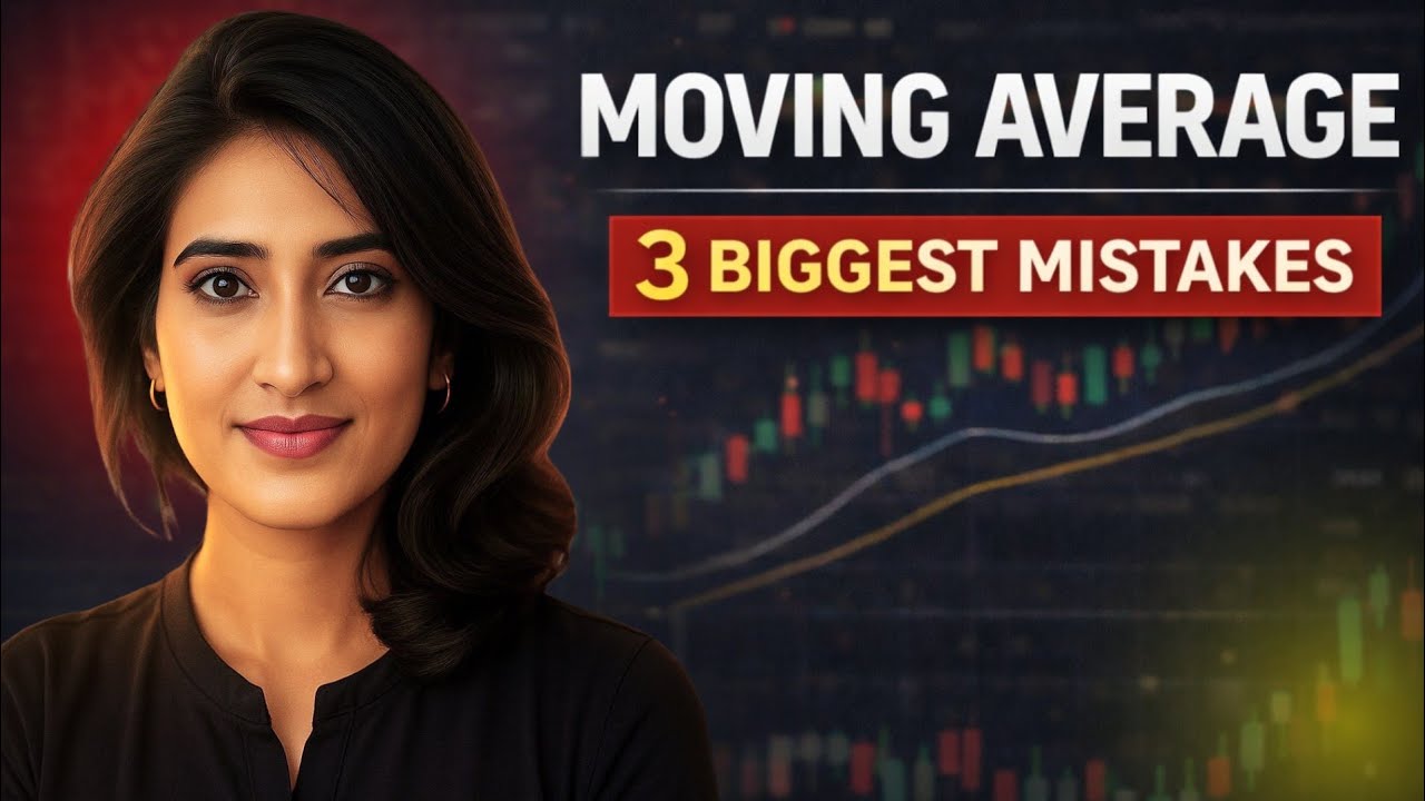 Moving Average की वो 3 Biggest Mistakes जो आपको Loss कराती हैं! (Not Just Cross-Overs) 