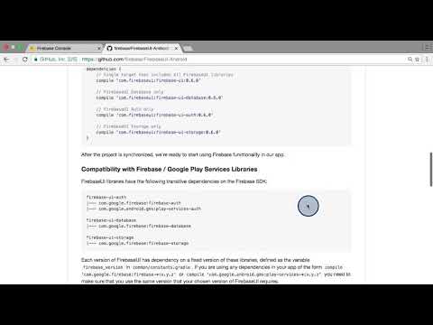 20   Getting Started with FirebaseUI Android