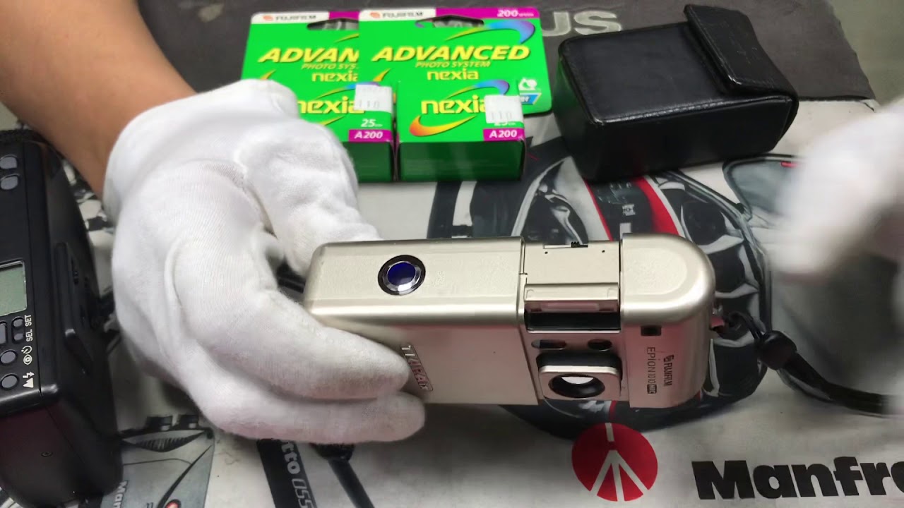 Fujifilm Tiara - Nexia 2000 ixZ MRC - APS Film Camera - YouTube