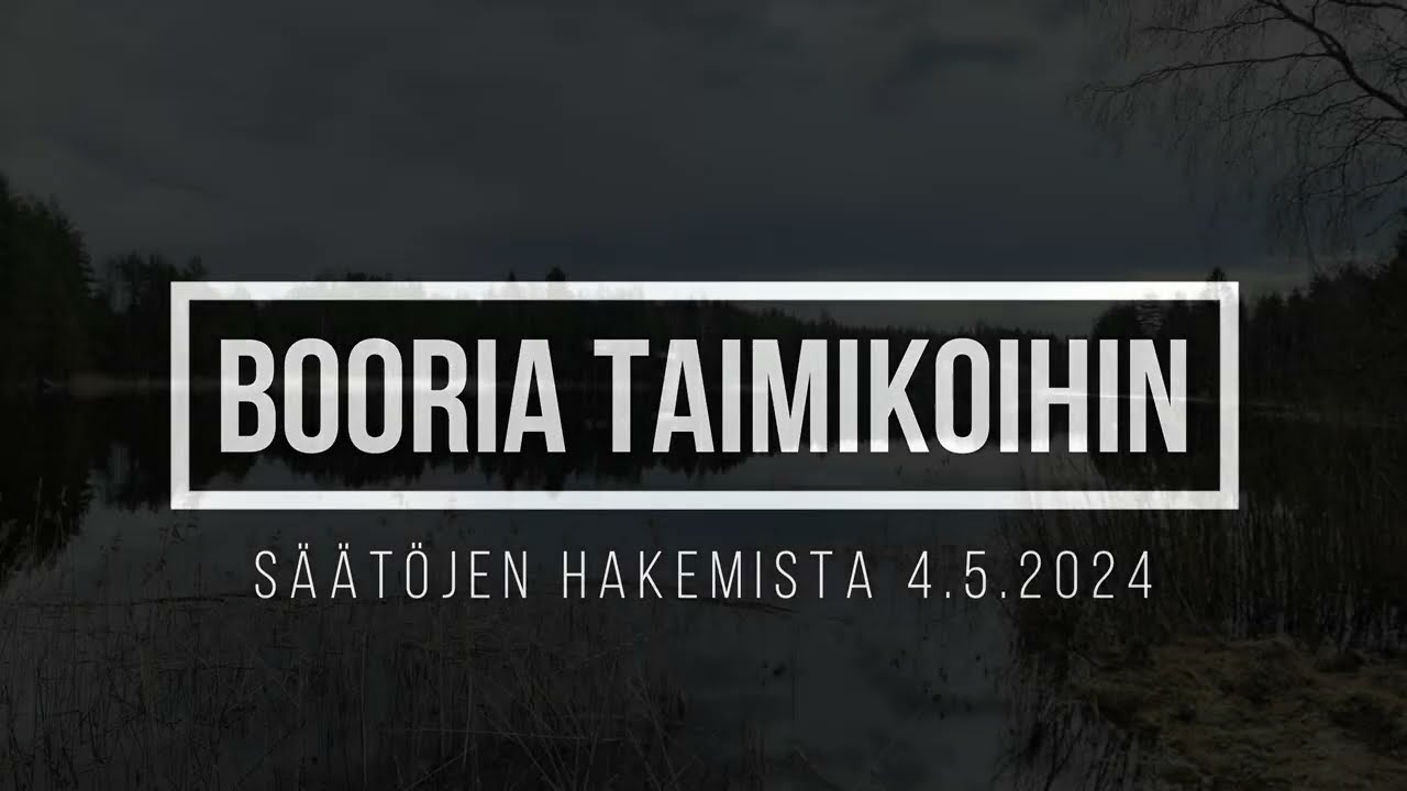 Boorin lannoitus taimikoille. (subtitles)