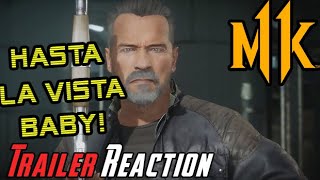 Arnold's Terminator T-800 MK11 - Angry Reaction!
