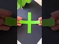Creative way to cut paper square #diy #papercraft #shorts