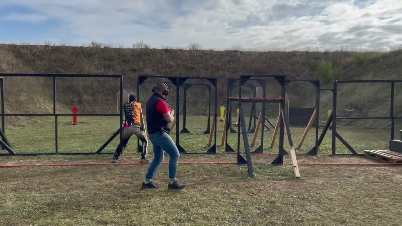 IPSC Handgun French National Day 1 Morning Stages