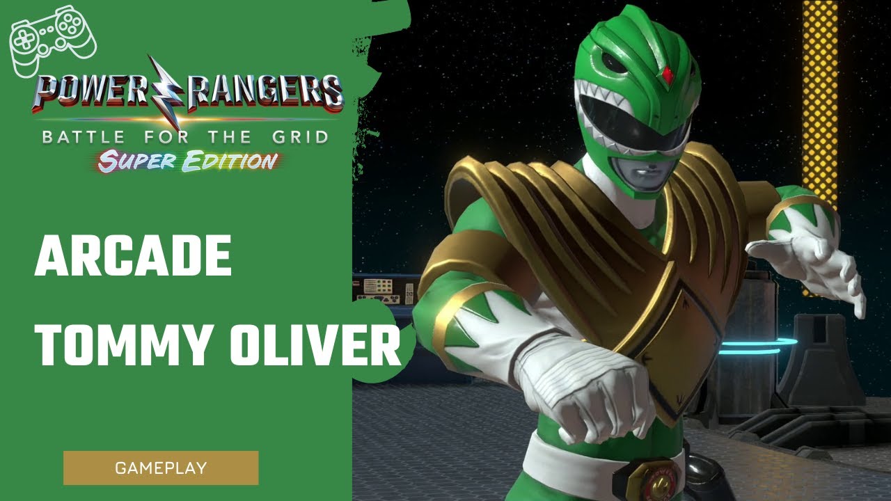 Power Rangers Battle of the Grid Super Edition [Ps4]: Arcade Tommy Oliver 