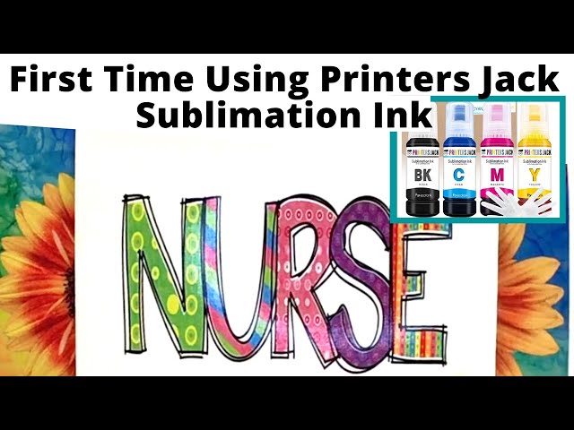 Trying Printers Jack Sublimation Ink for the 1st Time 
