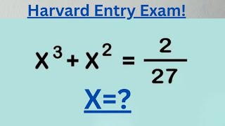 Solving for x in this nice Algebra equation | Math Olympiad Mathematics 