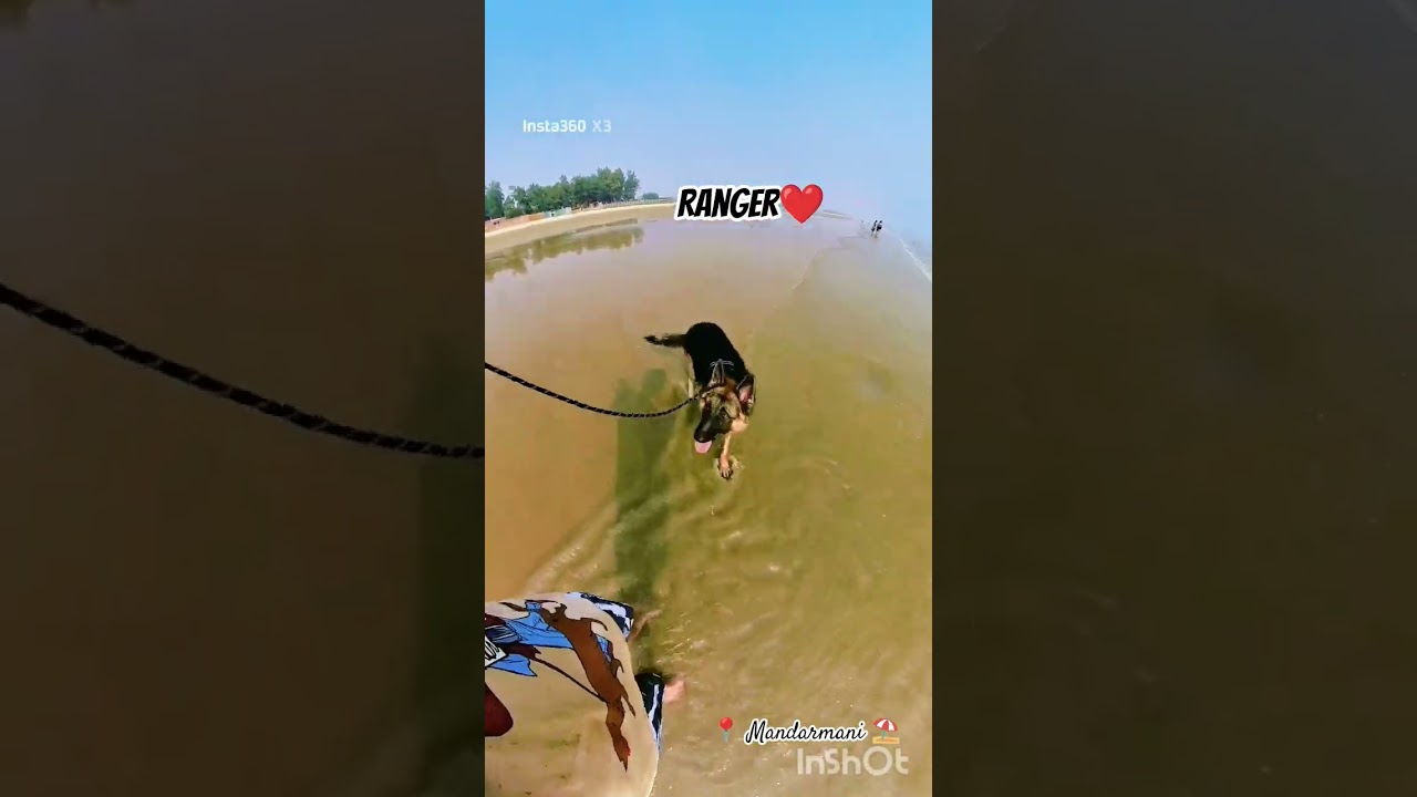 Ranger's first long drive to mandarmani. 