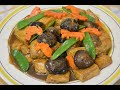 紅燒豆腐 Braised Bean Curd with Black Mushroom