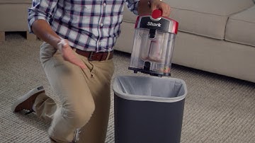 How to empty the dust cup on your Shark Navigator® Zero-M™ Lift-Away Speed™ Upright Vacuum