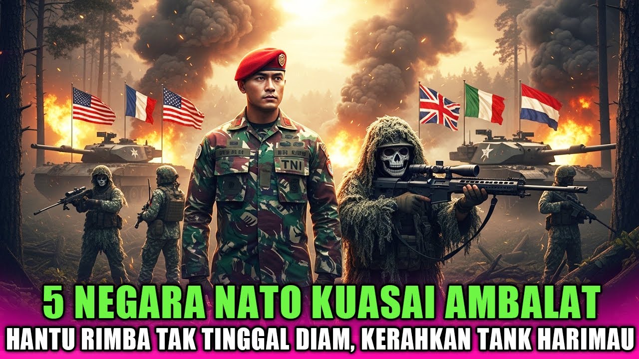 NEKAD‼️5 NEGARA NATO KUASAI AMBALAT, HANTU RIMBA TAK TINGGAL DIAM, KERAHKAN TANK HARIMAU
