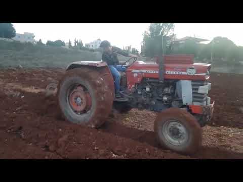 حرث الأرض بالجرار التركتر اشترك بالقناة وفعل الجرس