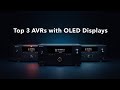 Top 3 AV Recievers with OLED Displays in 2025 – Sleek Looks, Smart Interface!