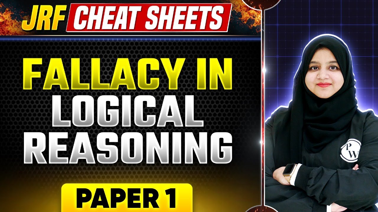 UGC NET Paper 1 : Fallacy in Logical Reasoning for UGC NET Exam 2024 | UGC NET 2024 | PW