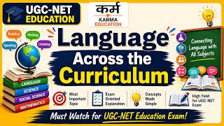 Full Language Across the Curriculum (LAC), UGC NET Education, B.Ed., M.Ed., SET. Update