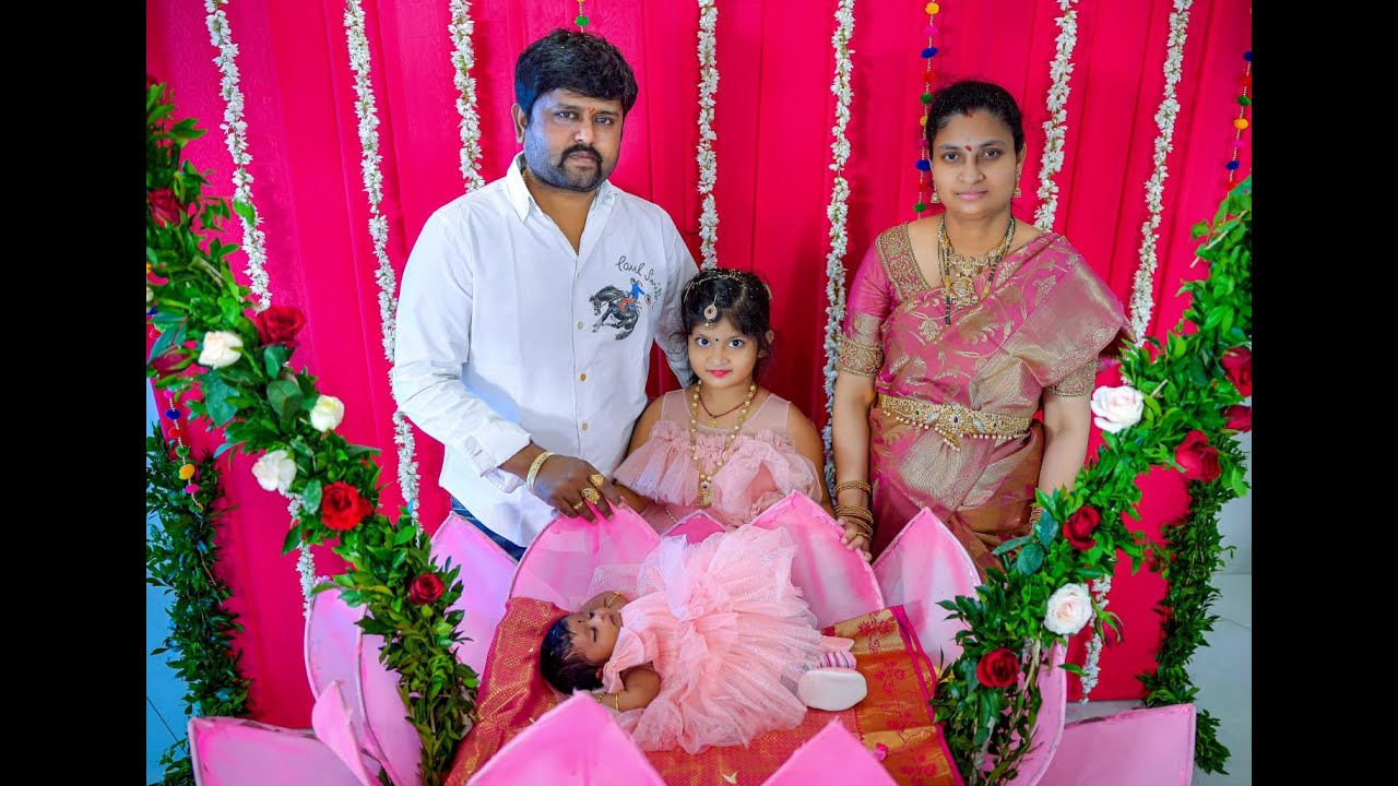 👑 Baby Anvitha Bhupathiraju 👑 || Cradle Ceremony || A 