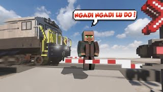 VILLAGER INI KETABRAK KERETA DAN MASIH HIDUP !!! - NYIKSA VILLAGER DI TEARDOWN