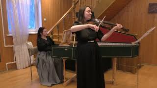 W. A. Mozart - KV 13 - Sonata for keyboard & violin in F major (Version for viola), 2 Movement