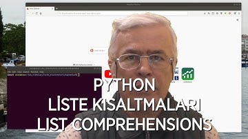 Python Liste Kısaltmaları - Comprehensions