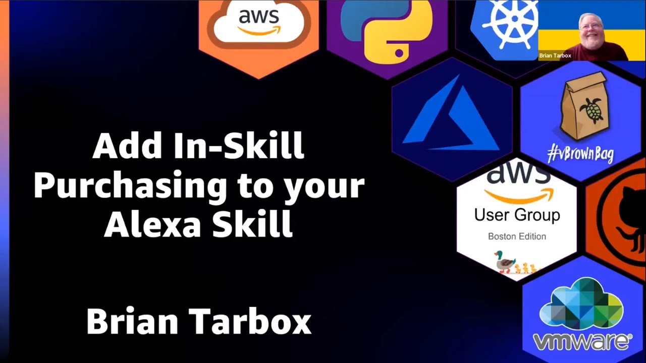 Add In-Skill Purchasing To Your Alexa Skill presented by Brian Tarbox ...