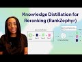 Training a language model for reranking rankzephyr