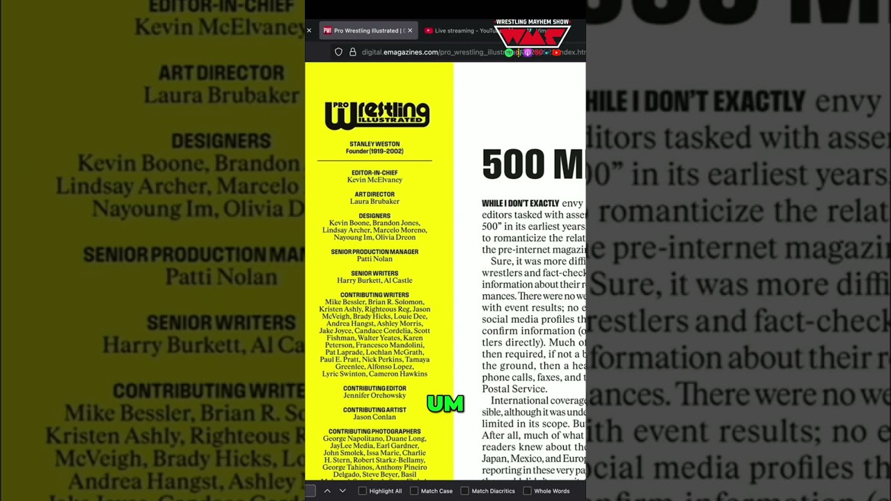 Worst Wrestling Magazine Cover Ever? Analyzing PWI's Mistakes! 