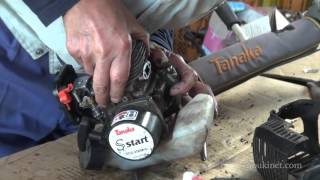 タナカ 刈払機 草刈機 TCG25EM(S) エンジン不良 焼きつきの見分け方