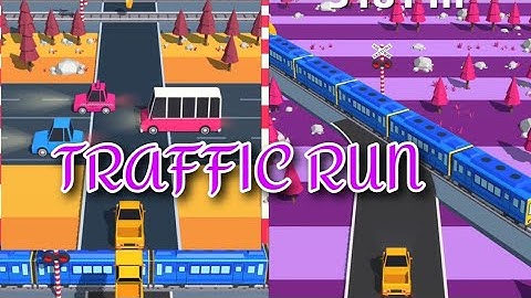 Traffic Run car traffic jam racing next level gameplay walkthrough