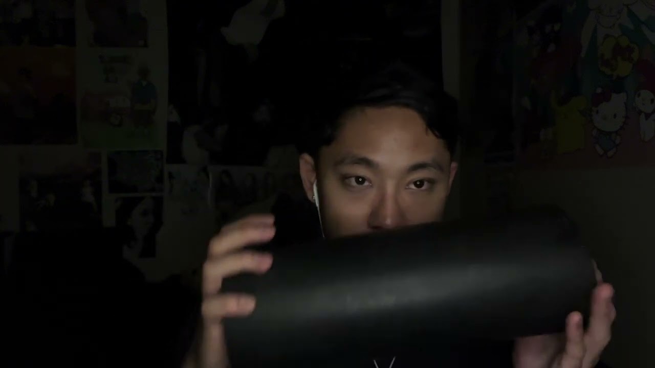 ASMR Mic Blowing & Tapping w/Echo