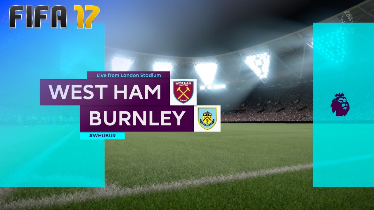 FIFA 17 - West Ham United vs. Burnley FC @ London Stadium