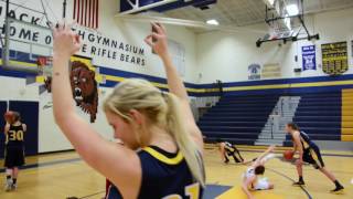 Mannequin Challenge Rifle High school  Girls Varsity Basketball