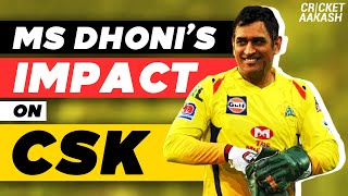 MS DHONI's impact on CSK | Cricket Aakash