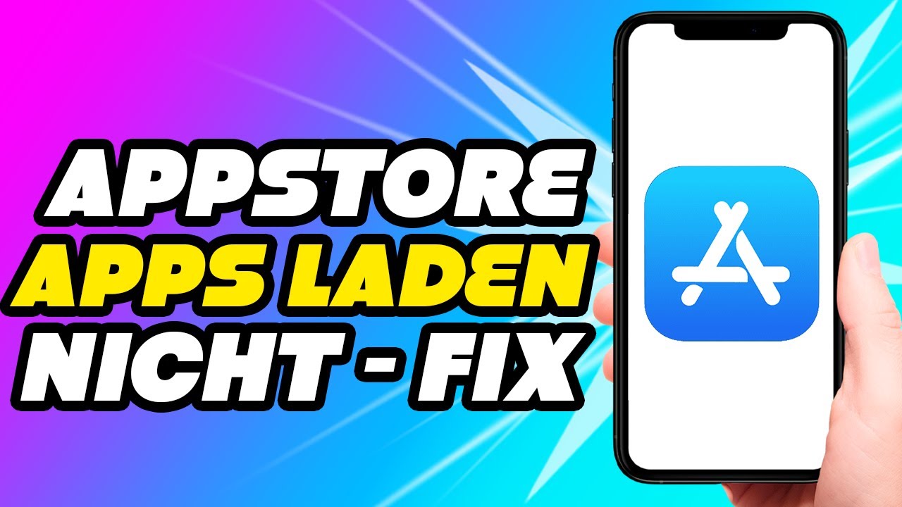 App Store Apps laden nicht - Problemlösung (iPhone, iPad und Mac) - YouTube