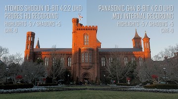 Atomos Shogun Tests (in 4K UHD): Panasonic GH4 and Blackmagic Pocket Cinema Camera