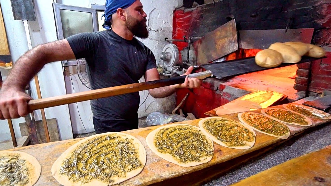 LEBANON STREET FOOD Tour in Saida!! AMAZING Lebanese Food Lunch! The BEST Man