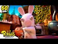 Rabbid Fight | RABBIDS INVASION | 1H New compilation | Cartoon for Kids