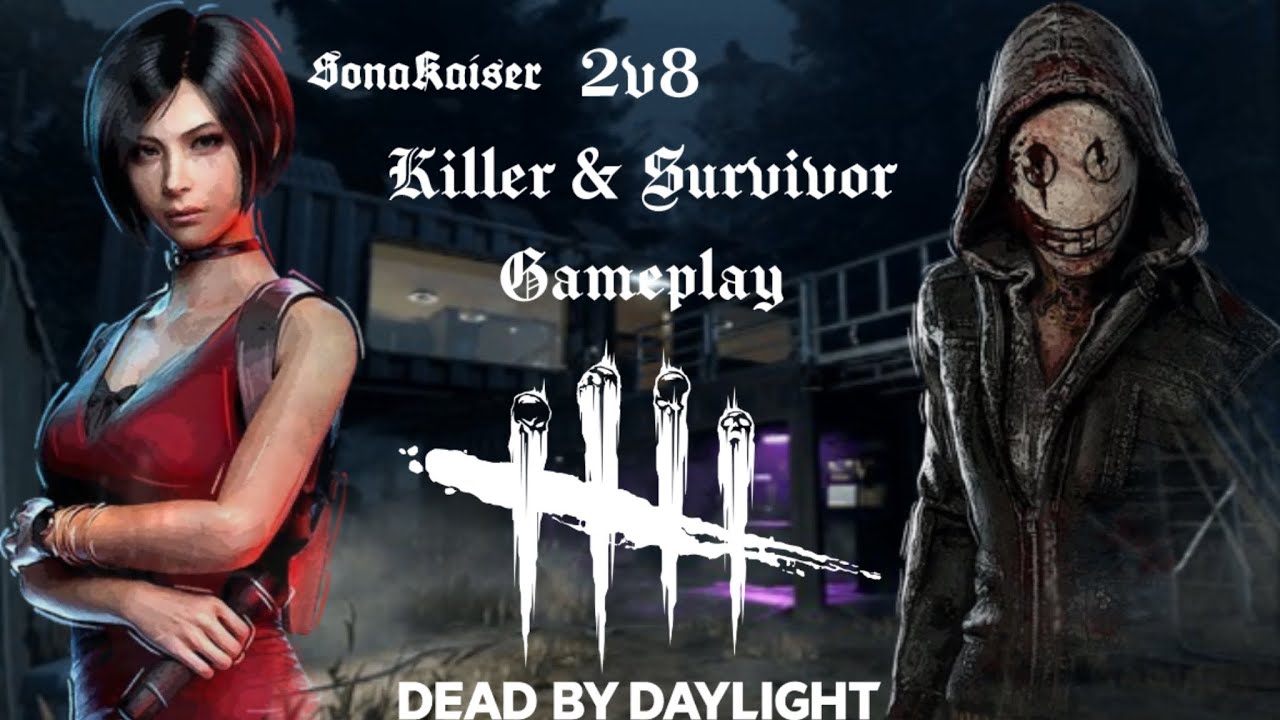 2v8 Killer & Survivor Gameplay - Dead by Daylight (laggy af) - YouTube
