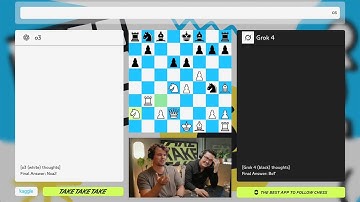 Magnus Carlsen Commentates Grok vs. OpenAI Finale