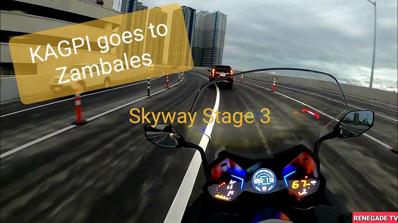 FIRST LONG RIDE OF 2021 | SKYWAY STAGE 3 | KYMCO | Renegade TV