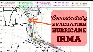 EVACUATING HURRICANE IRMA (coincidentally) - Daily Vlog #1